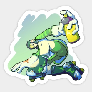 Jet Set Radio Gum - Test Sticker